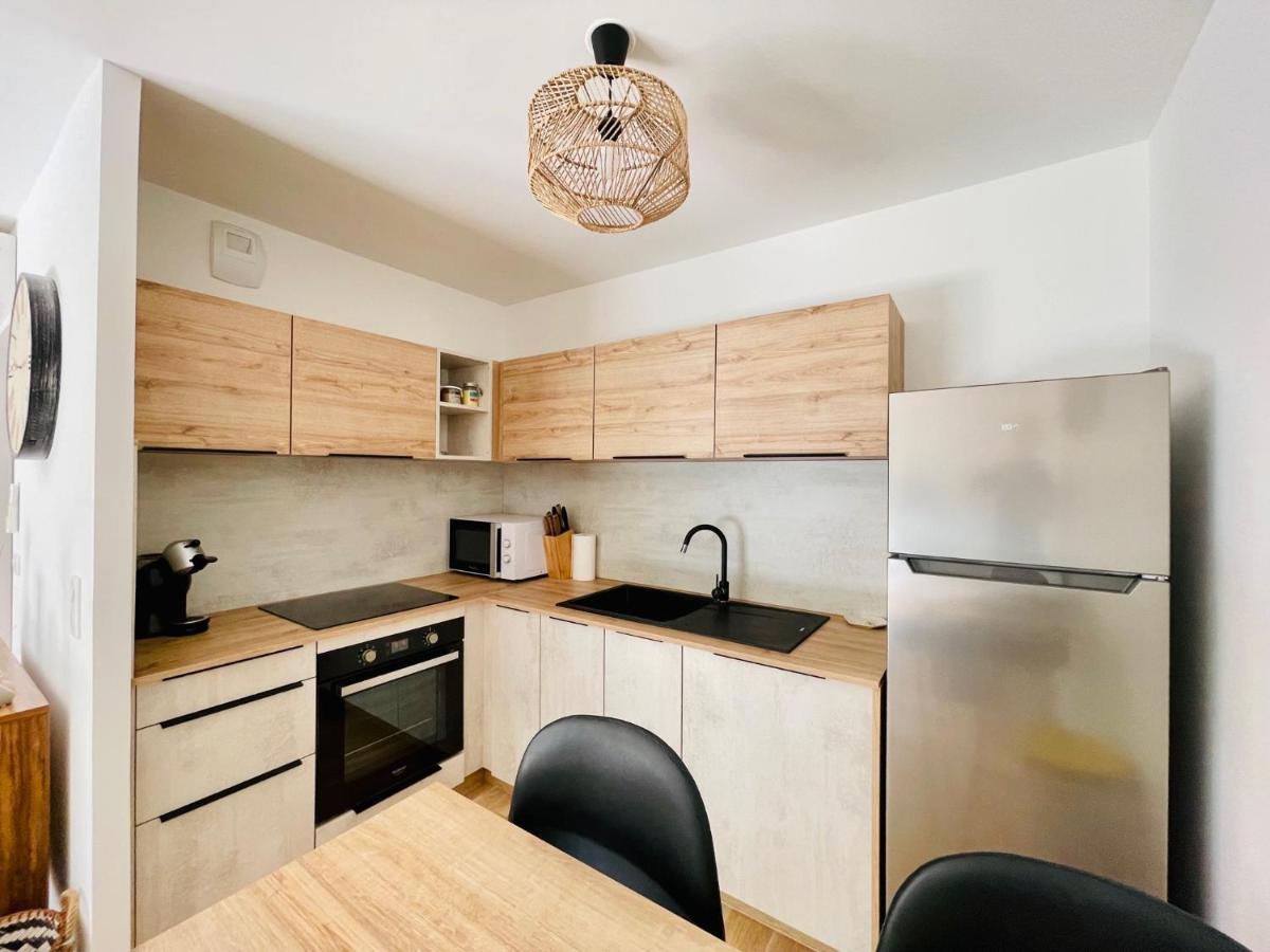 Ajaccio T2 Grand Standing Neuf - Centre Ville Et Plages - 4 Personnes - Parking Prive 외부 사진