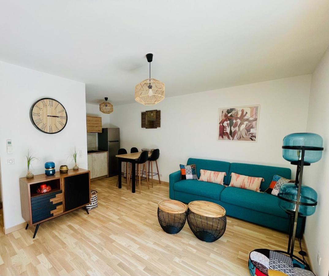 Ajaccio T2 Grand Standing Neuf - Centre Ville Et Plages - 4 Personnes - Parking Prive 외부 사진