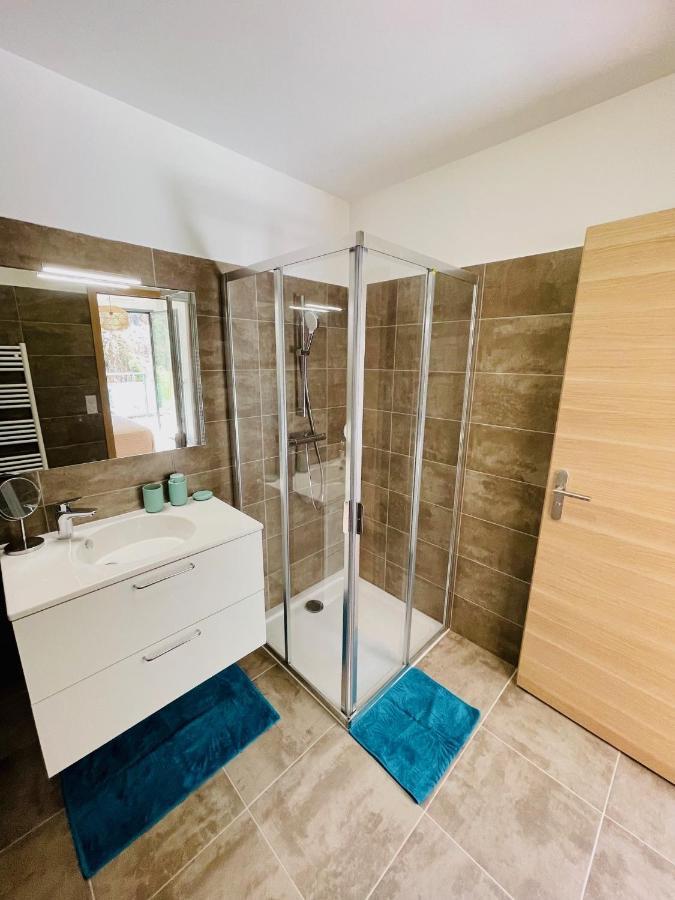 Ajaccio T2 Grand Standing Neuf - Centre Ville Et Plages - 4 Personnes - Parking Prive 외부 사진